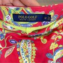 Polo  GOLF RALPH LAUREN Paisley Skort Multicolor Size 12 Photo 1