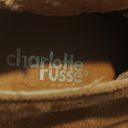 Charlotte Russe  Brown Suede Bootie Wedge Shoes Size 6 GUC #3088 Photo 6