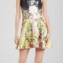 Natori  Birds Of Paradise Jacquard Shimmer Dress Size 10 NEW Bridal Wedding Photo 0