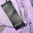 Nasty Gal  Shirred Skirt w/ High Neck Chiffon Mini Dress Photo 9