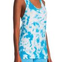 Avia  Razorback Tank Top Womens Size Med 8-10 Turquoise White Tie Dye New Photo 2