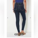 J.Jill  DENIM 5-POCKET LEGGINGS. Dark wash. Size: Photo 1