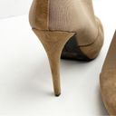 Jessica Simpson  Neesha Tan Leather Upper Almond Toe Heeled Ankle Booties, Size 6 Photo 2