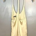 Mango NWOT  Cream Satin Scoop-neck Sleeveless Racerback Minimalist Tank Top XS Photo 6