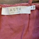 ASTR  The Label Midi Dress M Medium Peach Pink Lace A-Line Cocktail Photo 8