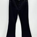 New York & Co. Jeans Women 12 Black Denim High-Waist Flare Cotton Blend Stretch Photo 0