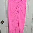 SKIMS Skim neon pink sarong midi skirt size large coverup beach vacation barbie summer Photo 0