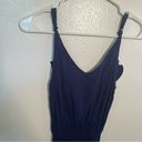 Double Zero  Sleeveless Dress Navy Blue Photo 6