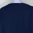 Bloomchic  Navy chiffon Tunic With Front Pleating Photo 9