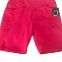 Gottex  Activewear Shorts Women Side Pockets Fitted Leg XS Pink Athleisure NWT Photo 3