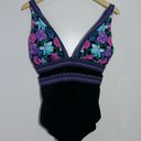 Swimsuit For All NWOT Swimsuits for All Plunge One Piece Swimsuit in Floral Garden Size 12 Photo 1