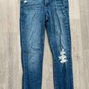 Joe’s Jeans Joe’s Distressed Skinny Cuff Crop Jeans Sz 27 Women’s Blue Photo 0