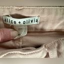 Alice + Olivia  SB Low Rise Bell light Pink Jeans Photo 8