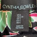 Cynthia Rowley  Tropical Floral‎ Faux Wrap Skirt Jersey Knit Size Large Photo 2