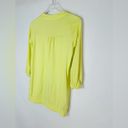 Rebecca Taylor  Lemon Yellow Cotton Cardigan Sweater Jacket Top Size S Photo 8