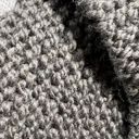 infinity Unisex Dark Grey Handmade Chunky Knit  Circle Scarf NEW Photo 1