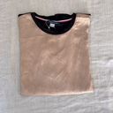 Tommy Hilfiger NWT $108  Copper and Black Short Sleeve Blouse Small Photo 8