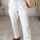 J.Crew NWT,  Seaside Pant in Linen Blend, Sz M Photo 0