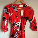 Yumi Kim NEW  Next Door Red Floral Dress Size XS Photo 5