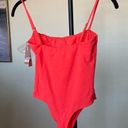 SKIMS FITS EVERYBODY STRAPLESS BODYSUIT neon Poppy 3387 size M Photo 7