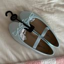 Baby Blue Ballet Flats Size 8 Photo 0