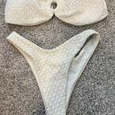 SheIn White strapless bikini set Photo 2