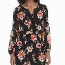 White House | Black Market  Long Sleeve Inset Floral Dress Size 4 Photo 0