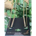 The Bar g by Gennaro Gold Plated and Rhinestone Dangling Chain Pierced Earri… Photo 3