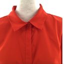 Worthington  Fiery Red Fitted Button Up Shirt Photo 5