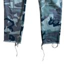 RE/DONE  Originals High Rise Ankle Crop Raw Hem Camo Size 24 Photo 7