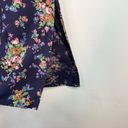 CRAZY HORSE Vintage 90s Y2K  Navy Long Midi Floral Cottagecore Skirt womens L Photo 3