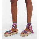 Isabel Marant  Woven Wrap Strap Espadrille Sandals Photo 1