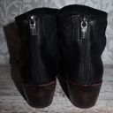 Isola Sancia Perforated Leather Zip-Up Ankle Booties Sz 9 Photo 3