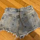 PacSun Ripped Denim Shorts Photo 1