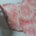 Ivory Ella  Pink Tie Dye Crop Top Short Sleeve Size M Photo 3