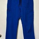 Jaanuu  Women's Ryla Blue Scrub Pant J85003 Size Small EUC Slim Mid-Rise Photo 0