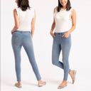 Betabrand  Skinny Leg 4 Pocket Yoga Denim in Light Wash Size SP Photo 1