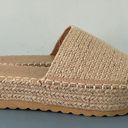 Matisse Footwear Beach by Matisse Del Mar Natural Braided Raffia Jute Platform Sandals Photo 3