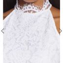 BB Dakota NWT  x Steve Madden | Cara High Neck White Lace Cocktail Dress Photo 3