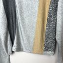 Zyia  Active Zanzibar Sweater Womens Size M Soft Long Sleeve Pullover Multi-Print Photo 2