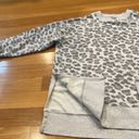 Aerie  womens gray camo crew neck sweatershirt size medium. Photo 6