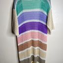 Anthropologie Colorblock Crochet Cardigan Photo 4