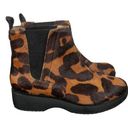 Louise et Cie  Zateb Animal Print Cow Hair Leather Ankle Booties - Women's Size 7 Photo 0