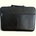 Leather Briefcase Black Photo 1