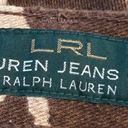 Ralph Lauren LRL  denim animal print skirt, size 10, excellent condition Photo 10