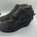 Fly London  Women's Yama Oil Suede Ankle Boots Gray/Diesel EU 40/US 9-9.5 Photo 3