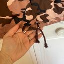 Love Tree  pink brown camo long bomber jacket size large Photo 4