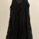 Xhilaration Black Lace Sleeveless Dress Lined Polyester EUC Women's XS Photo 8