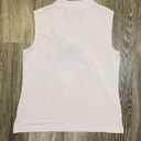 Calvin Klein Womens  Blush Sleeveless Blouse - M Photo 3