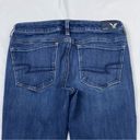 American Eagle  Jeans Womens Size 6 360 Super Stretch High Rise Jegging Blue Photo 4